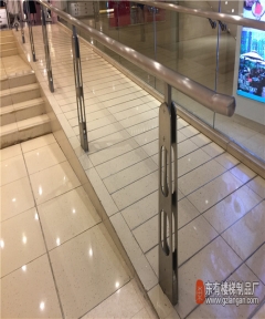 時(shí)尚又個(gè)性的通道不銹鋼扶手激光立柱